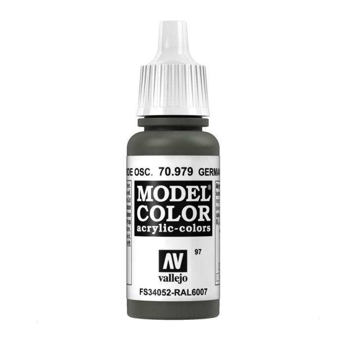 MC: Matt: German Cam. Dark Green 17ml - Cats In Hat Inc.
