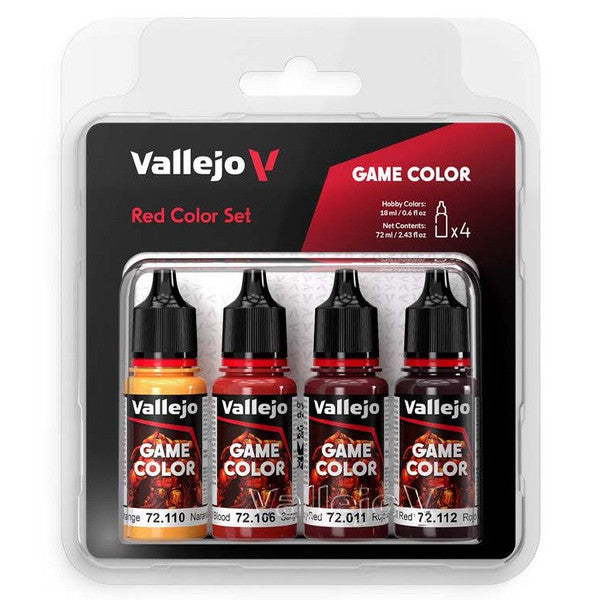 Game Color: Red Color Set