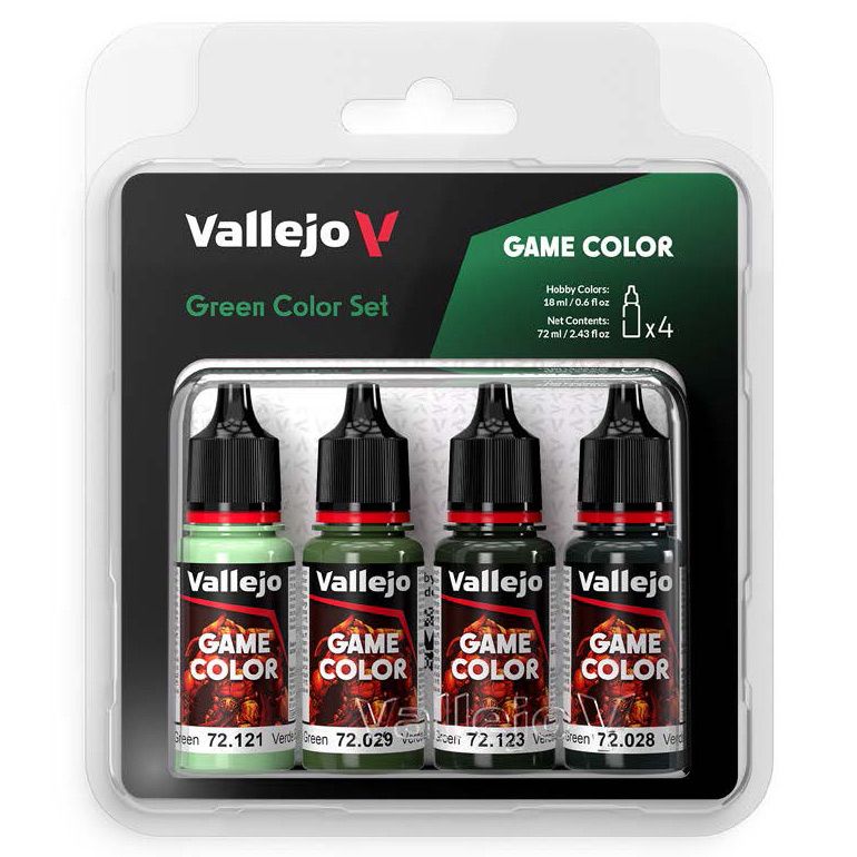Game Color: Green Color Set