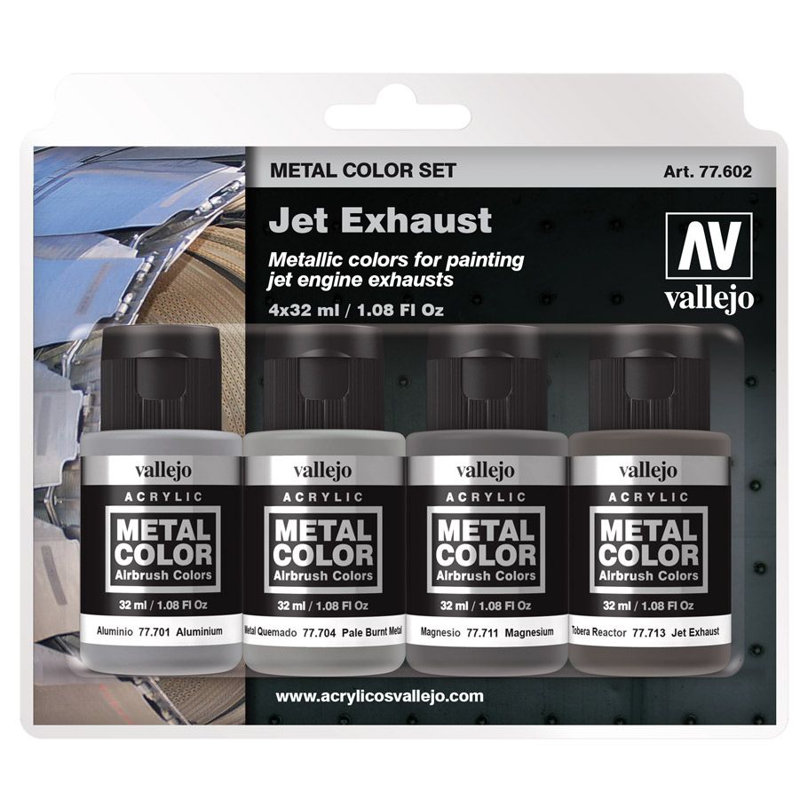 MC: Metal: Jet Exhaust 4pk 32ml