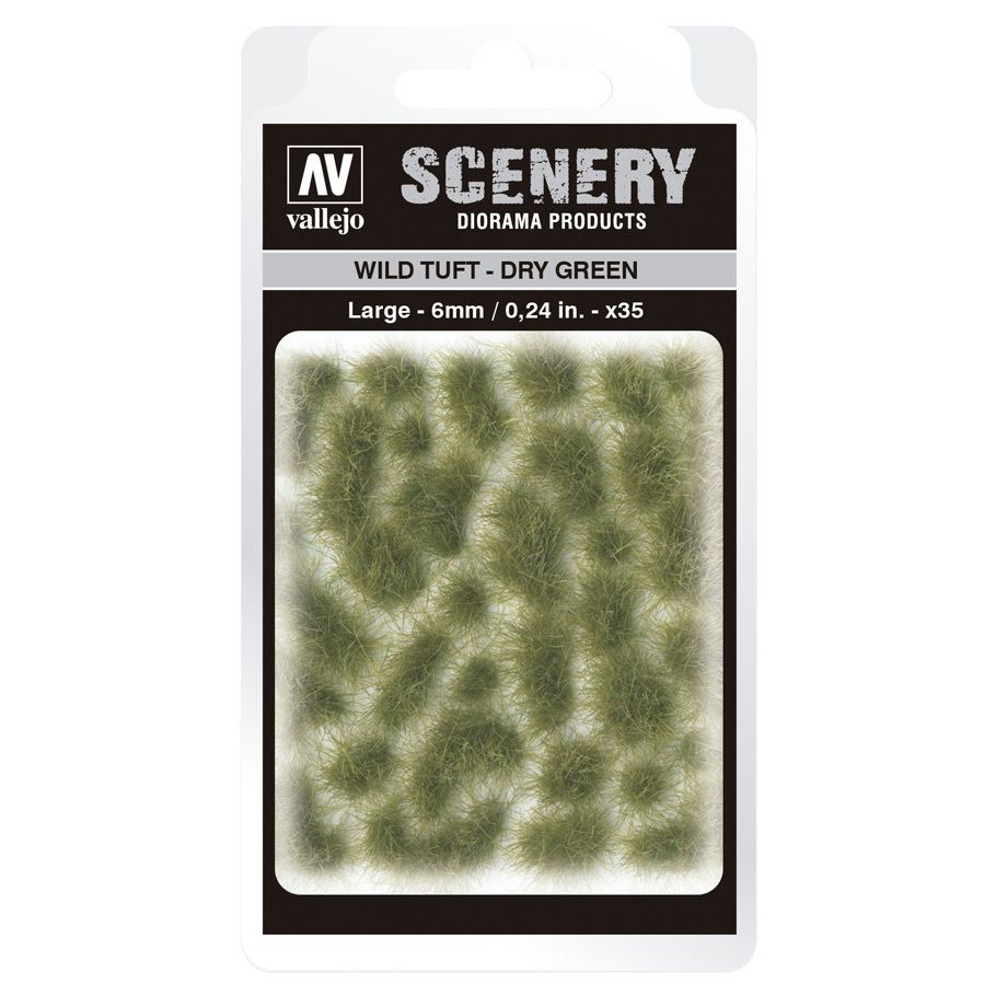 Scenery: Wild Tuft: Dry Green: Large