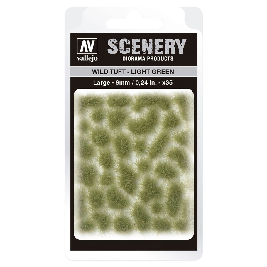 Scenery: Wild Tuft: Light Green: Large