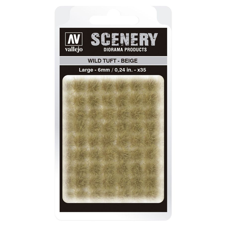 Scenery: Wild Tuft: Beige: Large