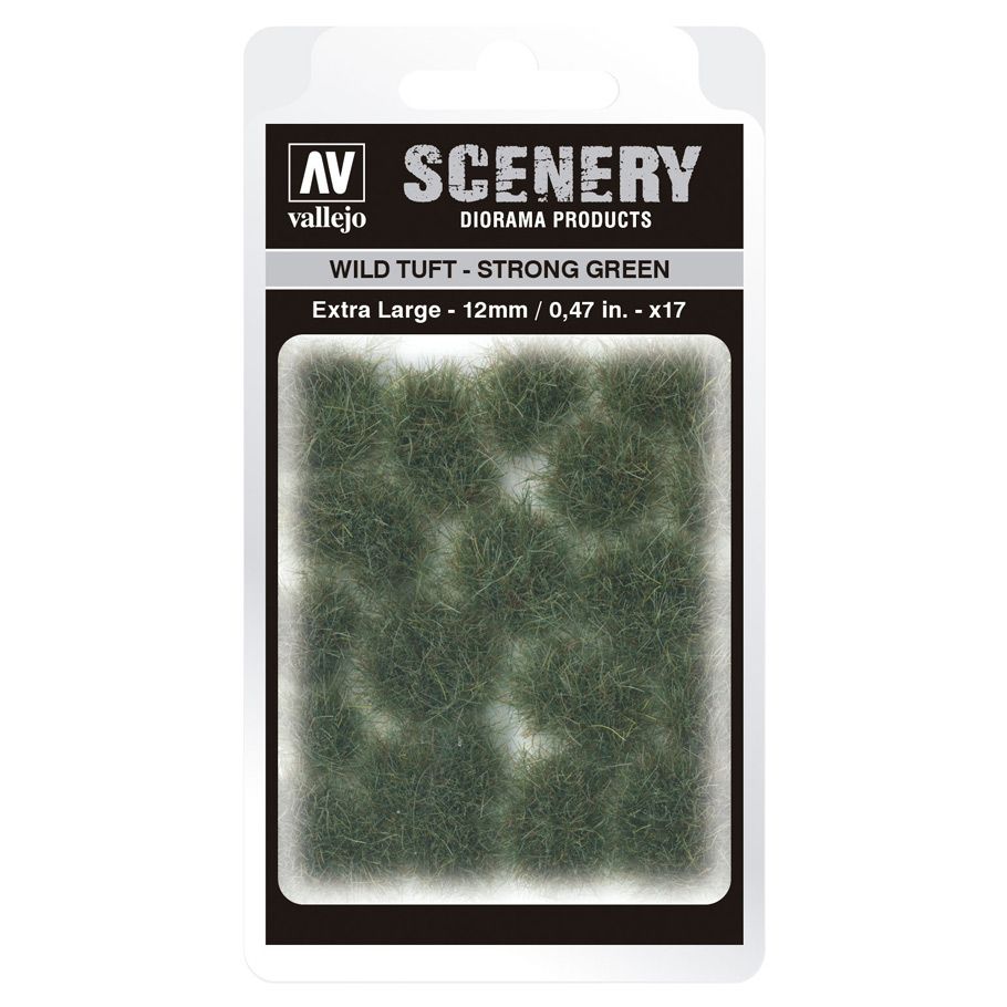 Scenery: Wild Tuft: Strong Green: Extra Large