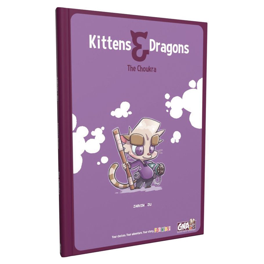 Graphic Novel Adventure JR: Kittens and Dragons By Van Ryder Games