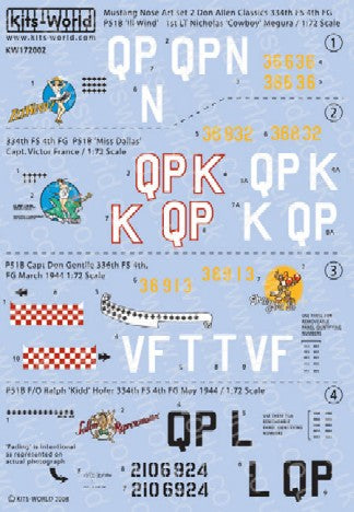 1/72 P51B Ill Wind Shangri La Salem Representative Miss Dallas