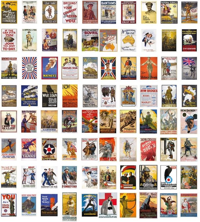 1/35 WWI Great War Propaganda Posters (85)