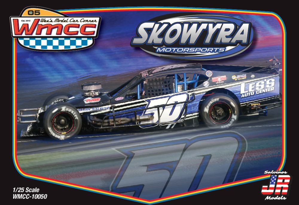 1/25 Skowyra Motorsports #50 Asphalt Modified Race Car (Ltd Prod)