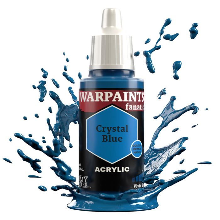 Warpaints Fanatic: Crystal Blue 18ml - Cats In Hat Inc.