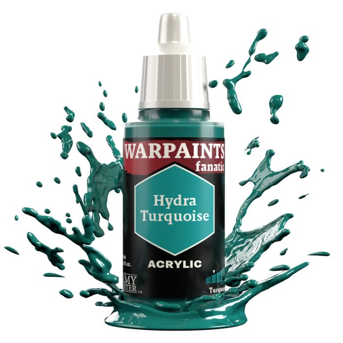 Warpaints Fanatic: Hydra Turquoise 18ml - Cats In Hat Inc.