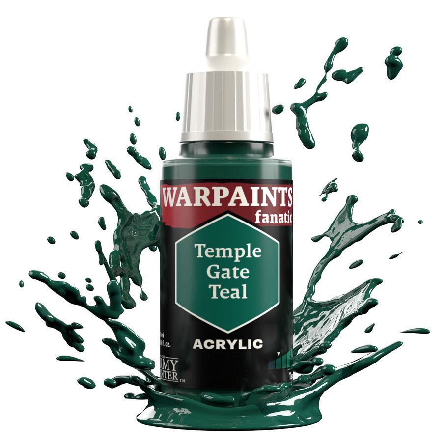 Warpaints Fanatic: Temple Gate Teal 18ml - Cats In Hat Inc.