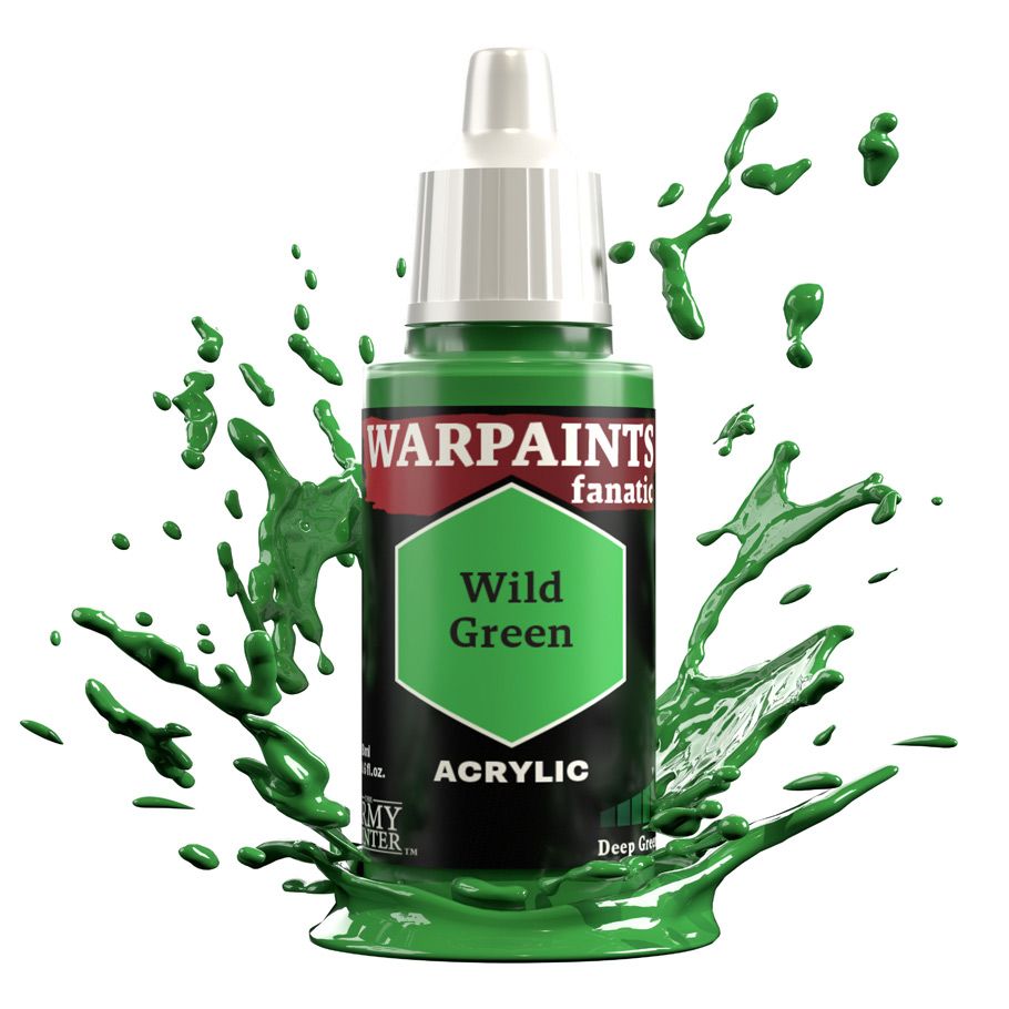 Warpaints Fanatic: Wild Green 18ml - Cats In Hat Inc.