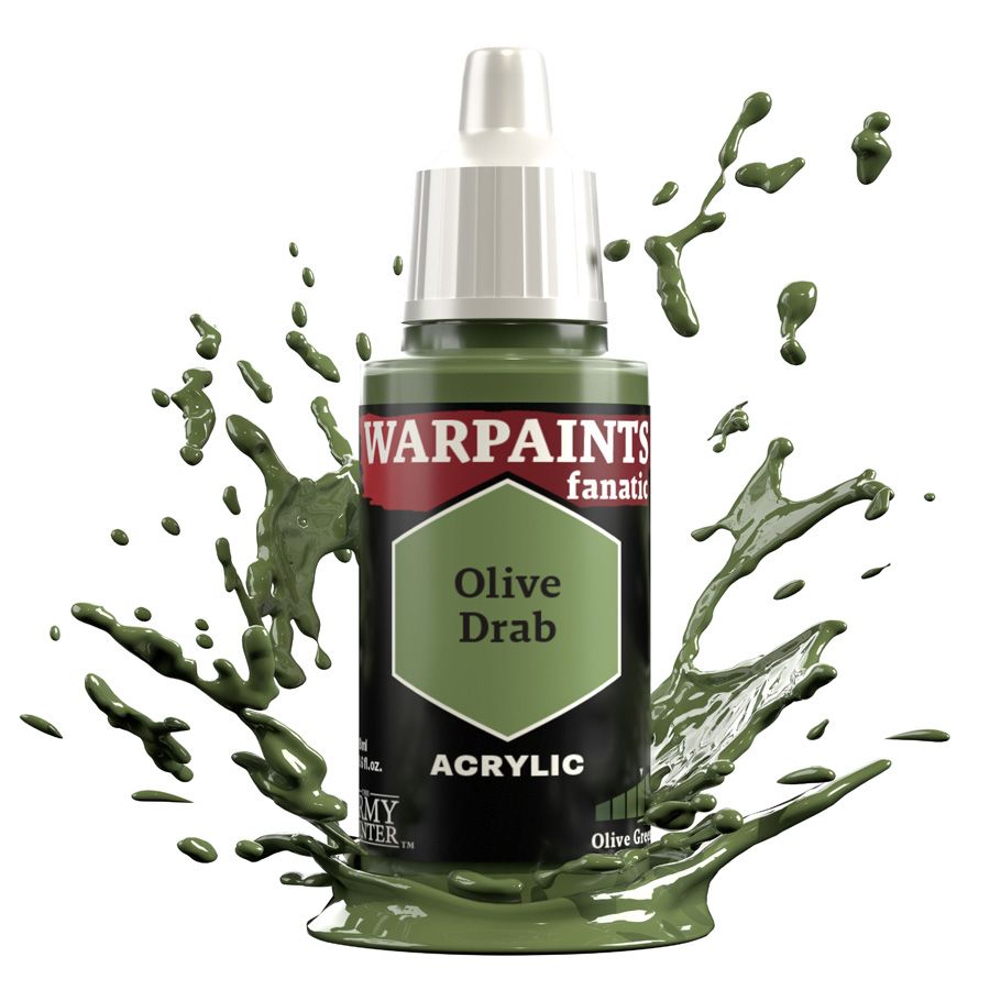 Warpaints Fanatic: Olive Drab 18ml - Cats In Hat Inc.