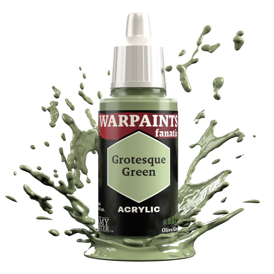 Warpaints Fanatic: Grotesque Green 18ml - Cats In Hat Inc.