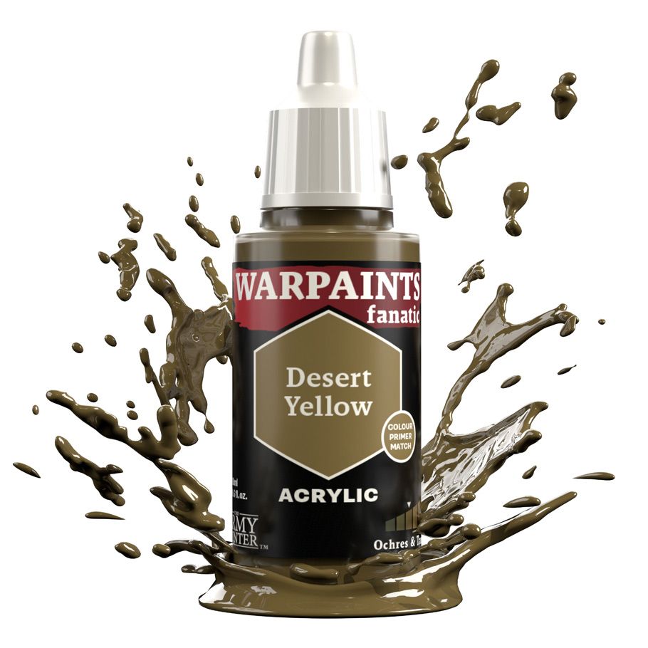 Warpaints Fanatic: Desert Yellow 18ml - Cats In Hat Inc.