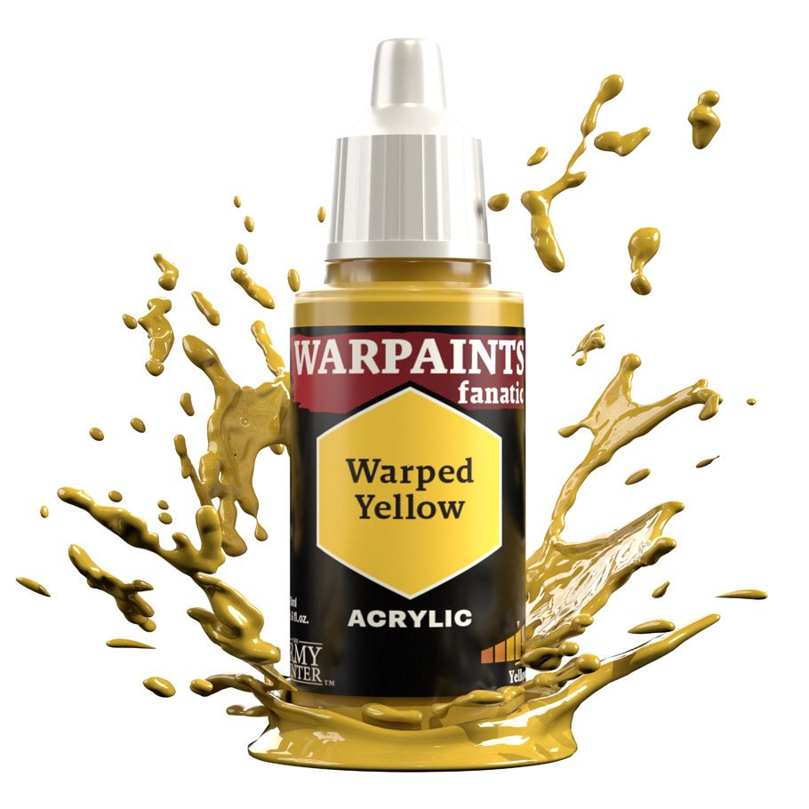 Warpaints Fanatic: Warped Yellow 18ml - Cats In Hat Inc.