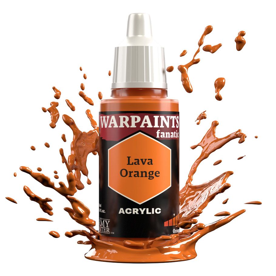 Warpaints Fanatic: Lava Orange 18ml - Cats In Hat Inc.