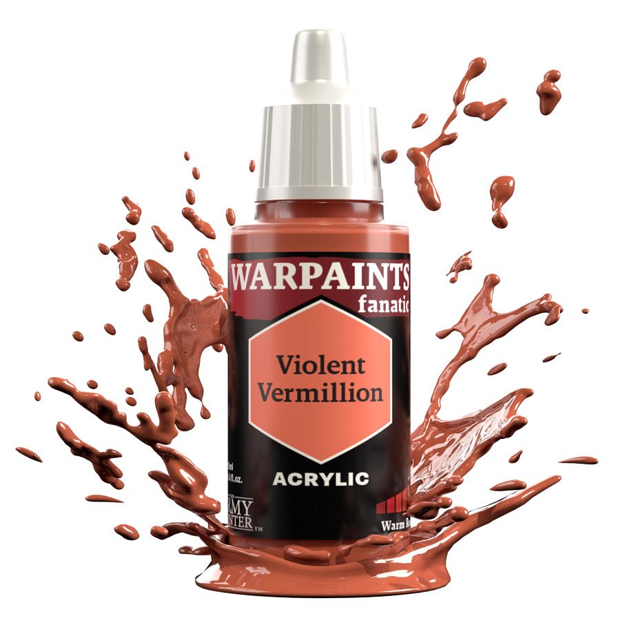 Warpaints Fanatic: Violent Vermilion 18ml - Cats In Hat Inc.