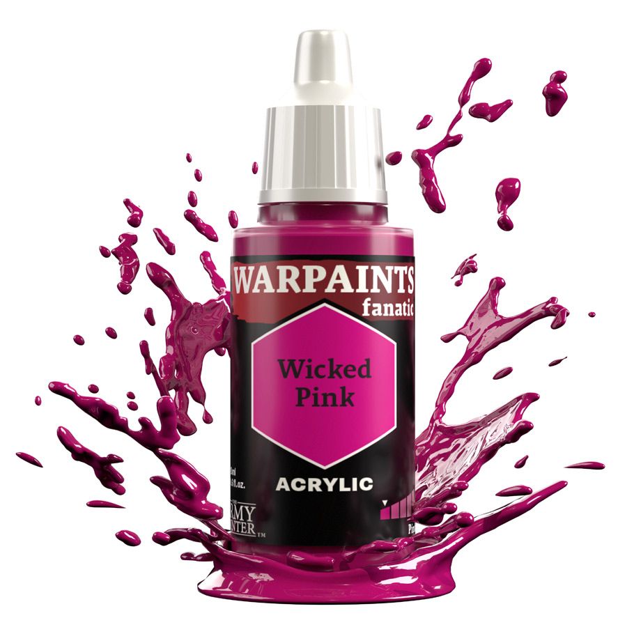 Warpaints Fanatic: Wicked Pink 18ml - Cats In Hat Inc.