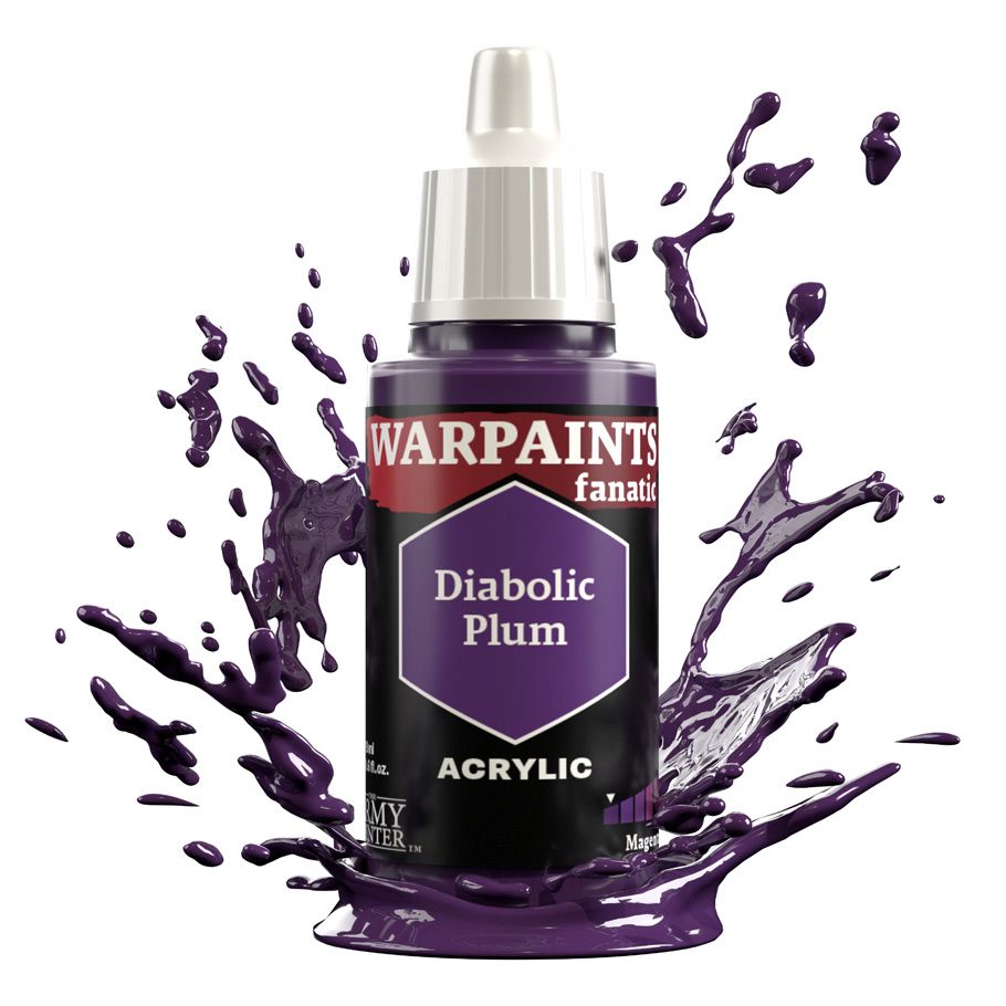 Warpaints Fanatic: Diabolic Plum 18ml - Cats In Hat Inc.