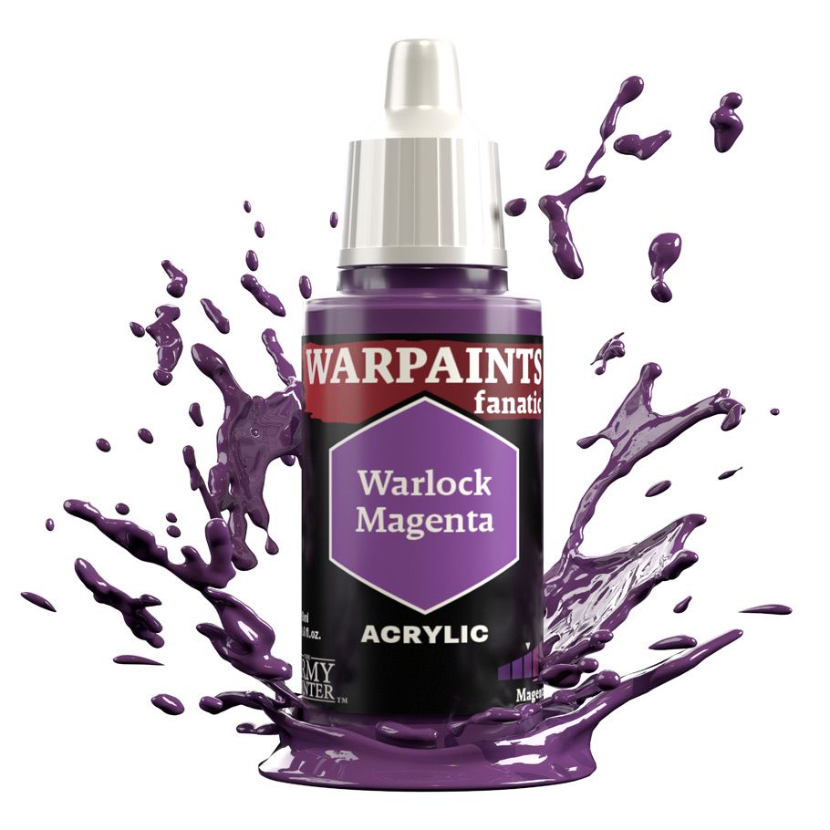 Warpaints Fanatic: Warlock Magenta 18ml - Cats In Hat Inc.