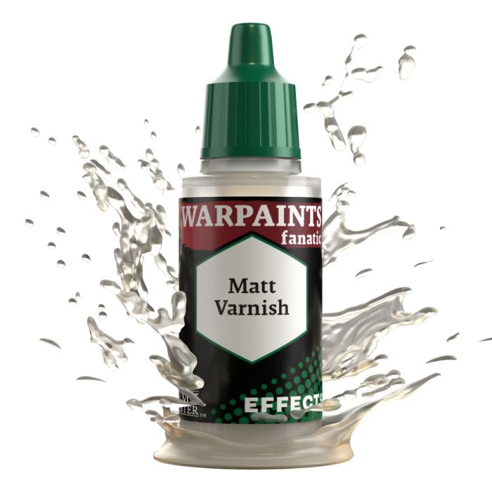 Warpaints Fanatic Effects: Matt Varnish 18ml - Cats In Hat Inc.