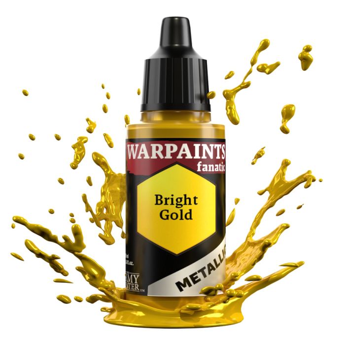 Warpaints Fanatic Metallic: Bright Gold 18ml - Cats In Hat Inc.
