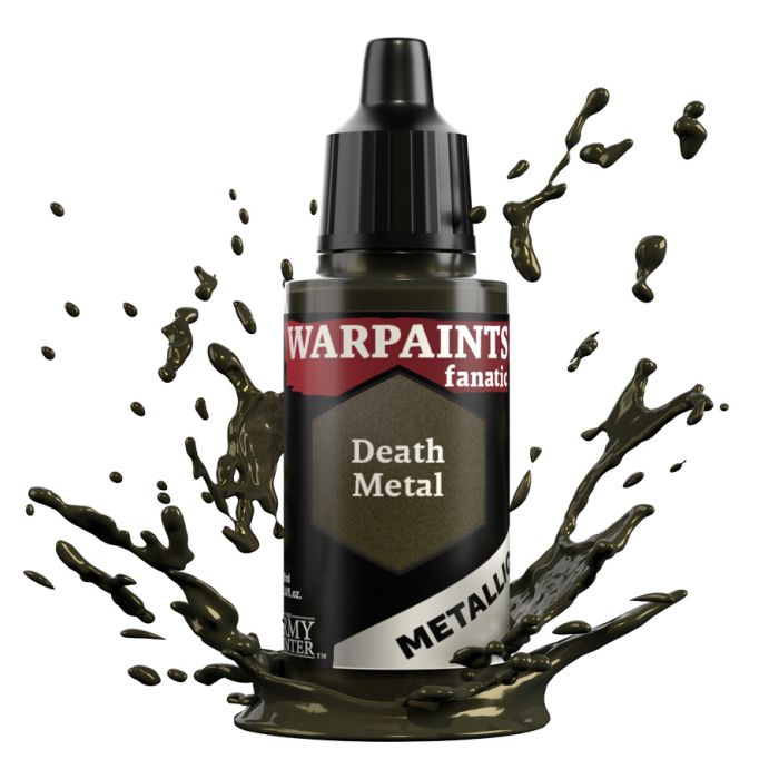 Warpaints Fanatic Metallic: Death Metal 18ml - Cats In Hat Inc.