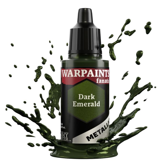 Warpaints Fanatic Metallic: Dark Emerald 18ml - Cats In Hat Inc.