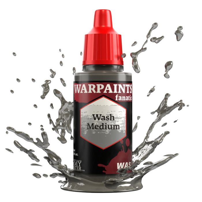 Warpaints Fanatic Wash: Wash Medium 18ml - Cats In Hat Inc.