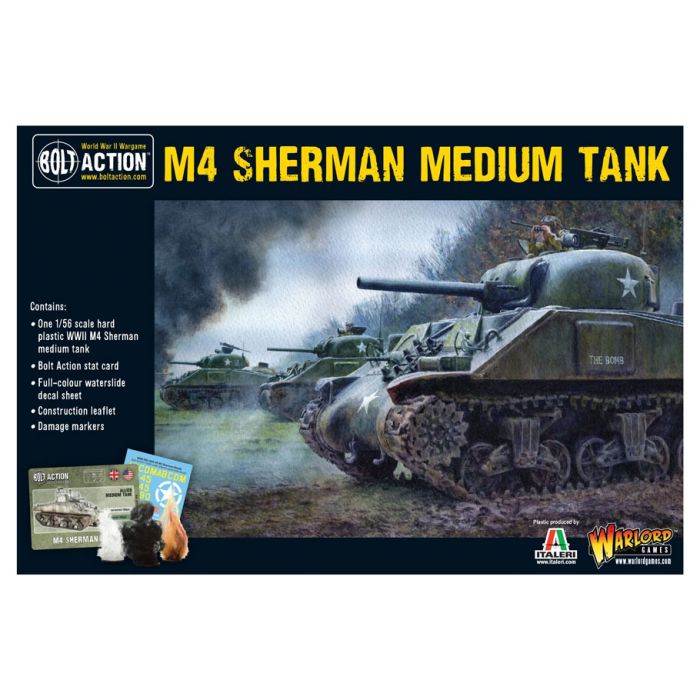 Bolt Action: M4 Sherman (75) - Cats In Hat Inc.