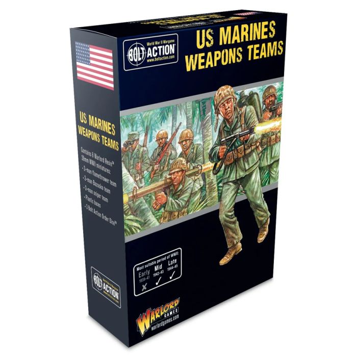 Bolt Action: USMC Weapons Teams - Cats In Hat Inc.