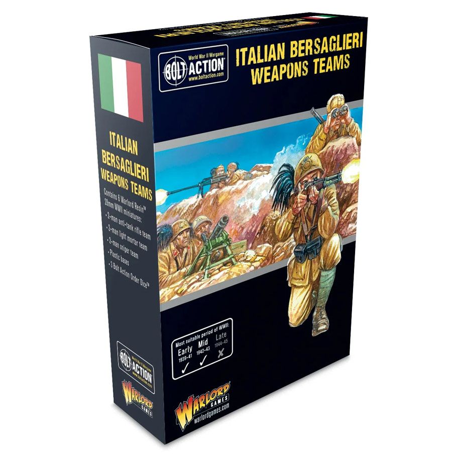 Bolt Action: Italian Bersaglieri Weapons Teams