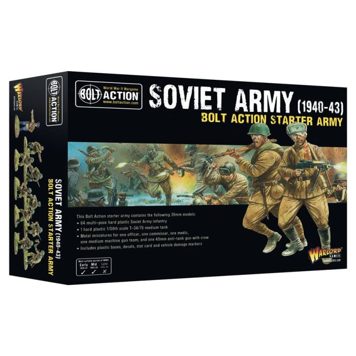 Bolt Action: Soviet Army (1940-43) Starter Army - Cats In Hat Inc.