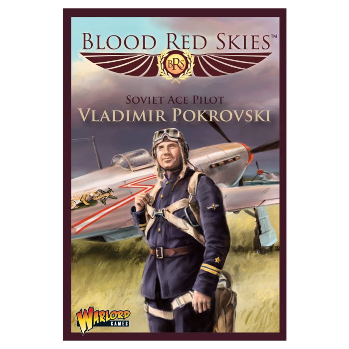 Blood Red Skies: Soviet Ace Pilot: Vladimir Pokrovsky - Cats In Hat Inc.