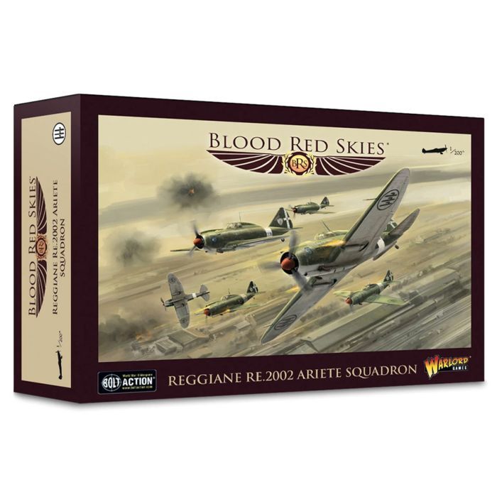 Blood Red Skies: Reggiane Re.2002 Ariete Squadron - Cats In Hat Inc.