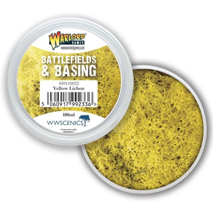 Battlefields & Basing: Yellow Lichen 180ml - Cats In Hat Inc.
