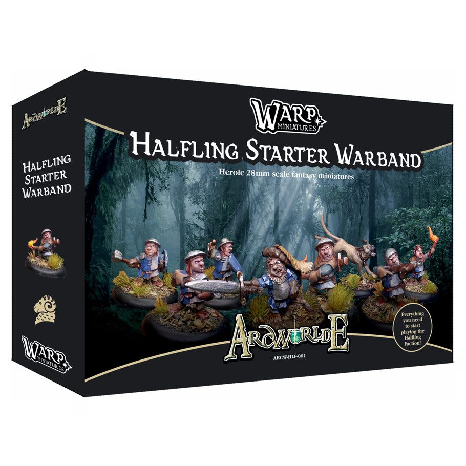 ArcWorlde: Halfling Starter Warband Box (Metal)