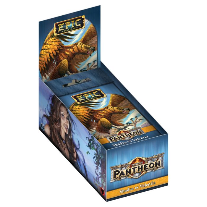 Epic Card Game: Pantheon: Shadya Vs Valentia DISPLAY (12) - Cats In Hat Inc.