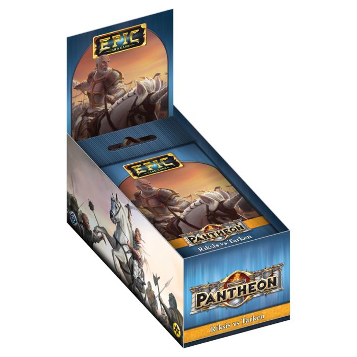 Epic Card Game: Pantheon: Riksis Vs Tarken DISPLAY (12) - Cats In Hat Inc.