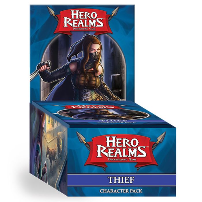 Hero Realms Deckbuilding Game: Thief Booster DISPLAY (12) - Cats In Hat Inc.