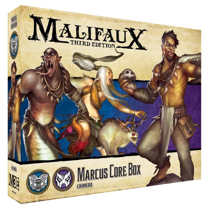 Malifaux 3rd Edition: Arcanist: Marcus Core Box - Cats In Hat Inc.