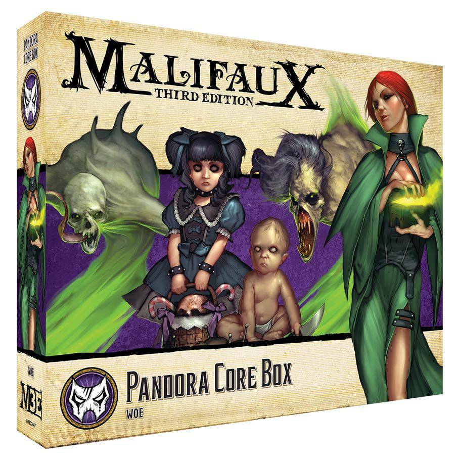 Malifaux 3rd Edition: Neverborn: Pandora Core Box