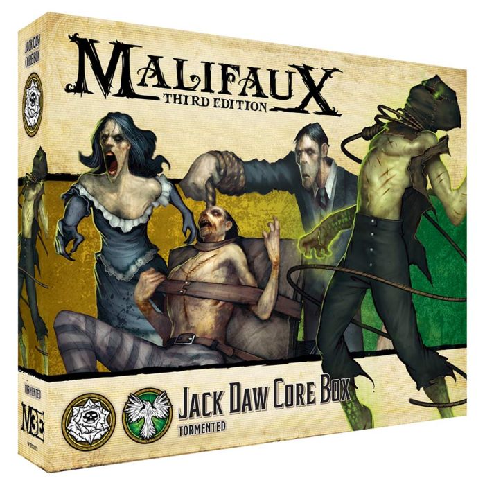 Malifaux 3rd Edition: Outcasts: Jack Daw Core Box - Cats In Hat Inc.