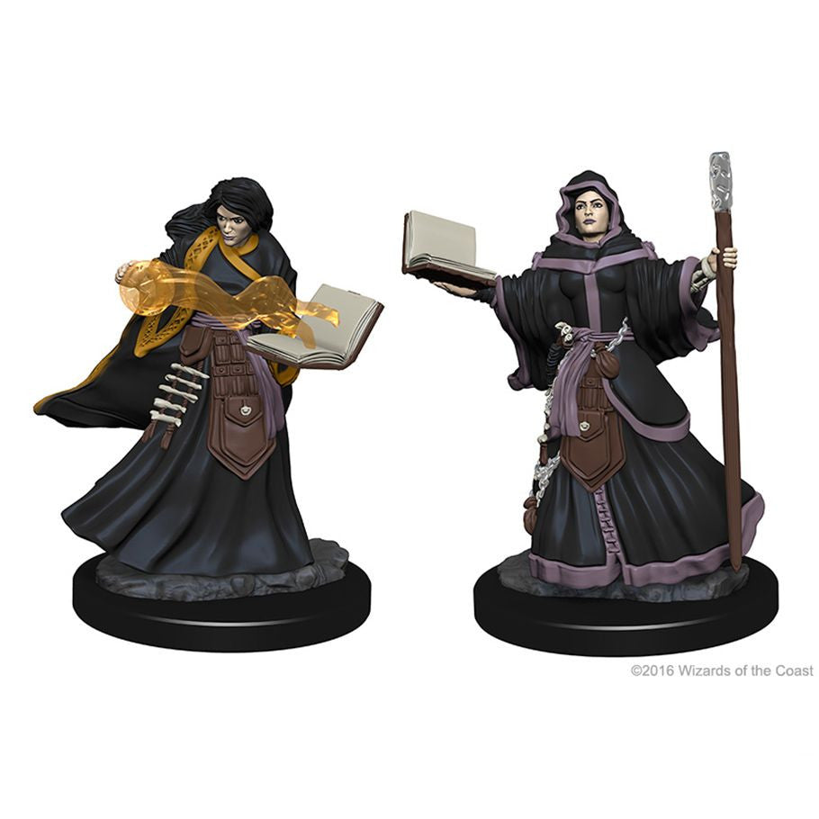 D&D: Nolzur's Marvelous Minis: Human Female Wizard W1 (Unpainted)