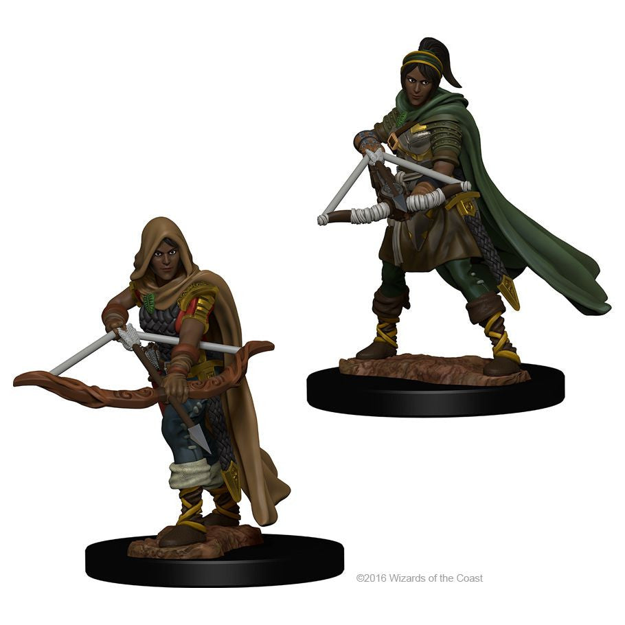 D&D: Nolzur's Marvelous Minis: Human Female Ranger W1 (Unpainted)