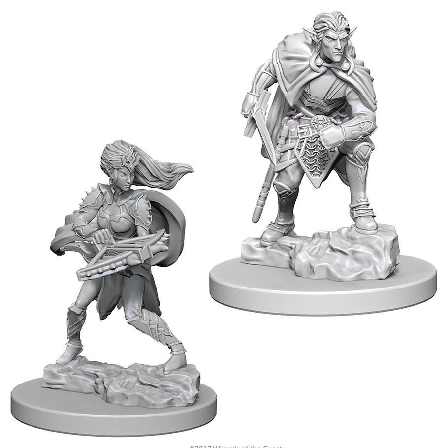 D&D: Nolzur's Marvelous Minis: Drow W4 (Unpainted)