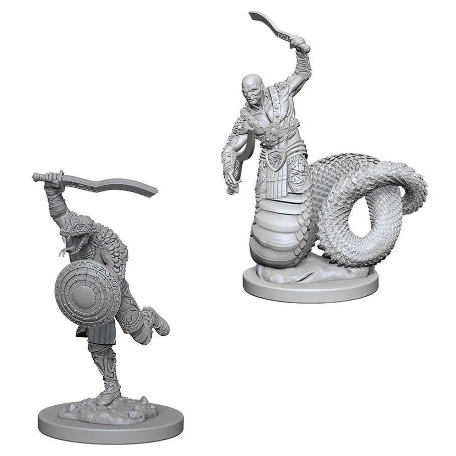 D&D: Nolzur's Marvelous Minis: Yuan-Ti Malisons W4 (Unpainted)