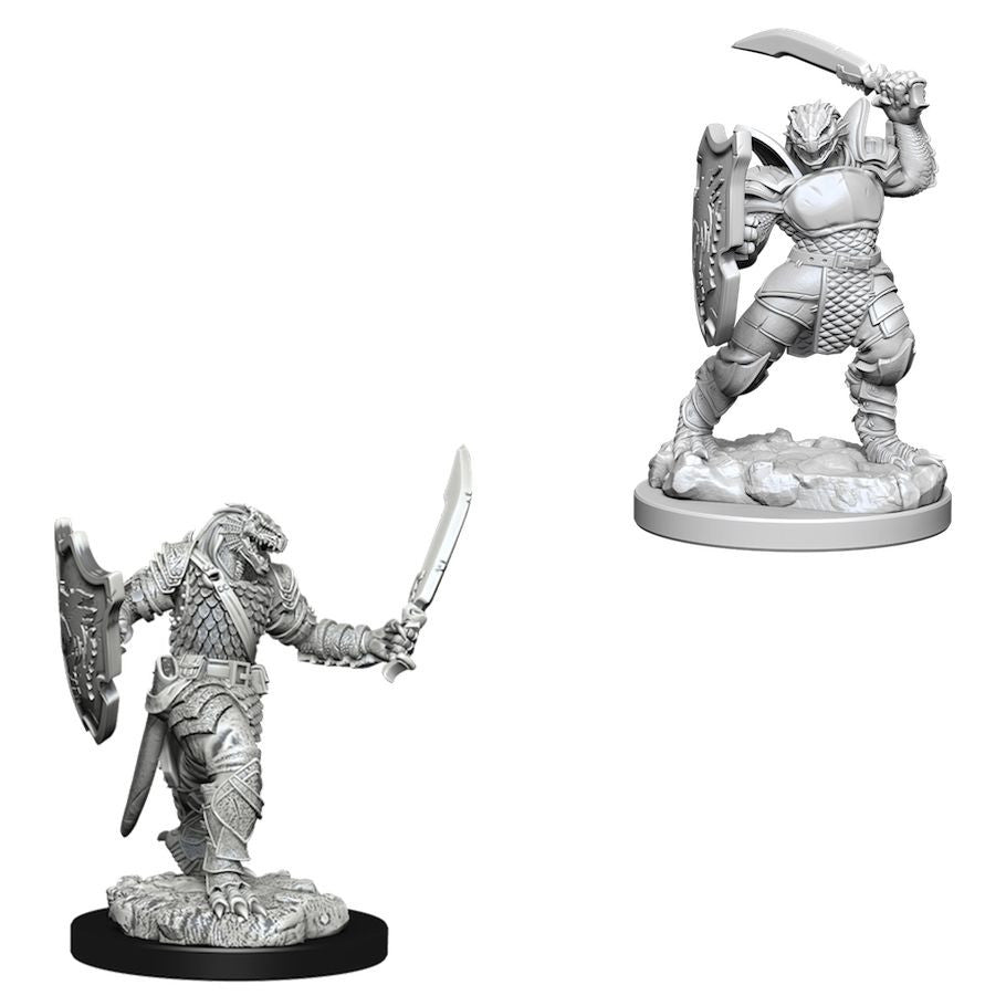 D&D: Nolzur's Marvelous Minis: Dragonborn Female Paladin W5 (Unpainted)