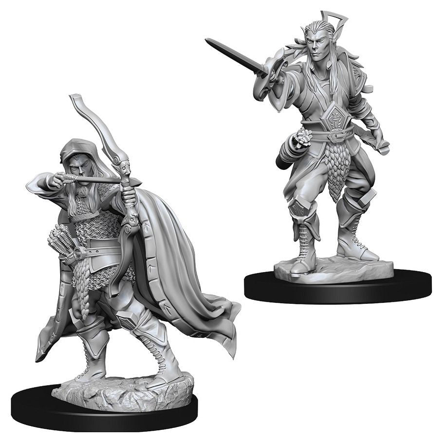 D&D: Nolzur's Marvelous Minis: Male Elf Rogue W7 (Unpainted)
